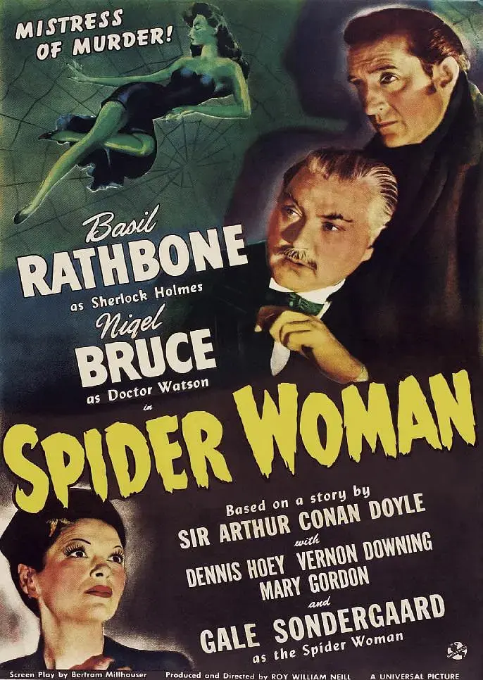 《福尔摩斯和蜘蛛女》：当推理大神遇上致命美人，谁才是真正的猎物？